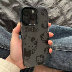 Cute cartoon cat case