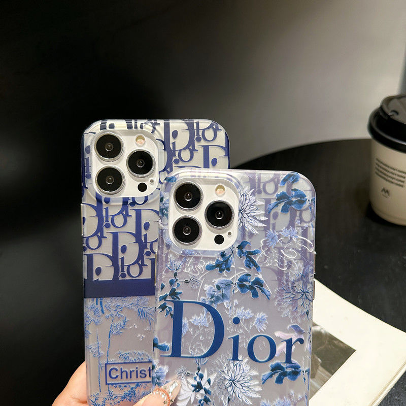Blue Embossed Matte Case