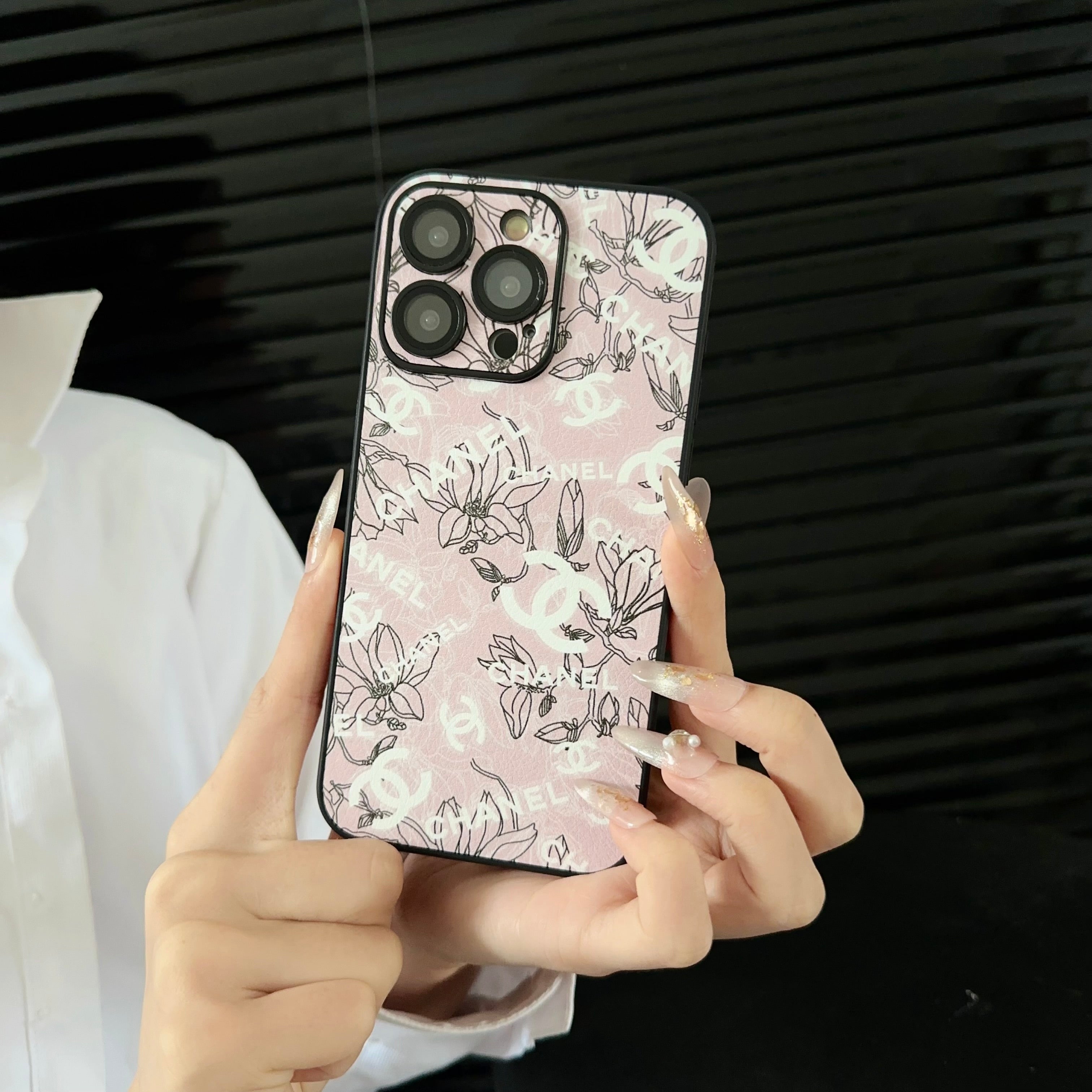 Fashion Floral Leather Case