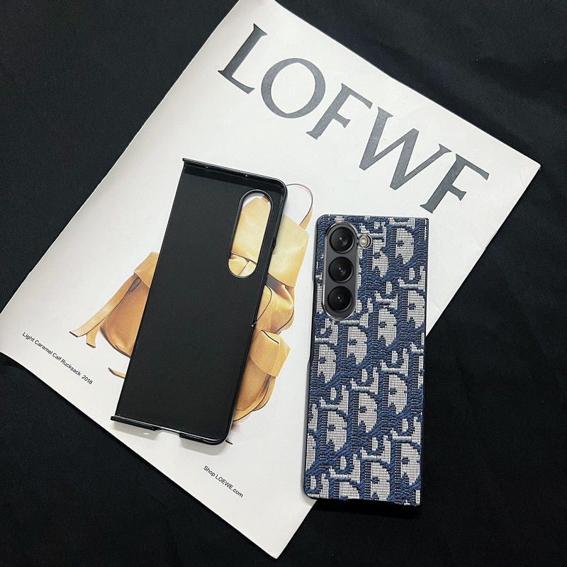 Canvas Embroidery Fold Case