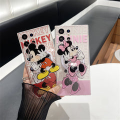 Cute Cartoon Magnetic Bracket Samsung Case