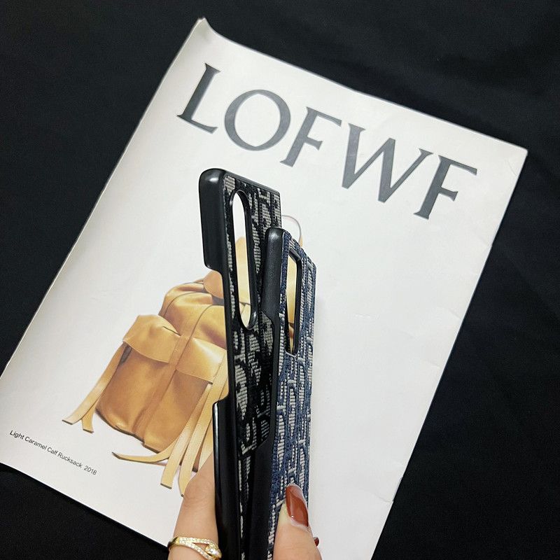 Canvas Embroidery Fold Case