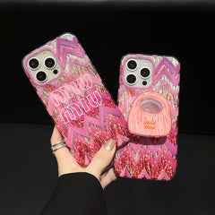 Luxury Glitter Bag Magnetic Holder Case