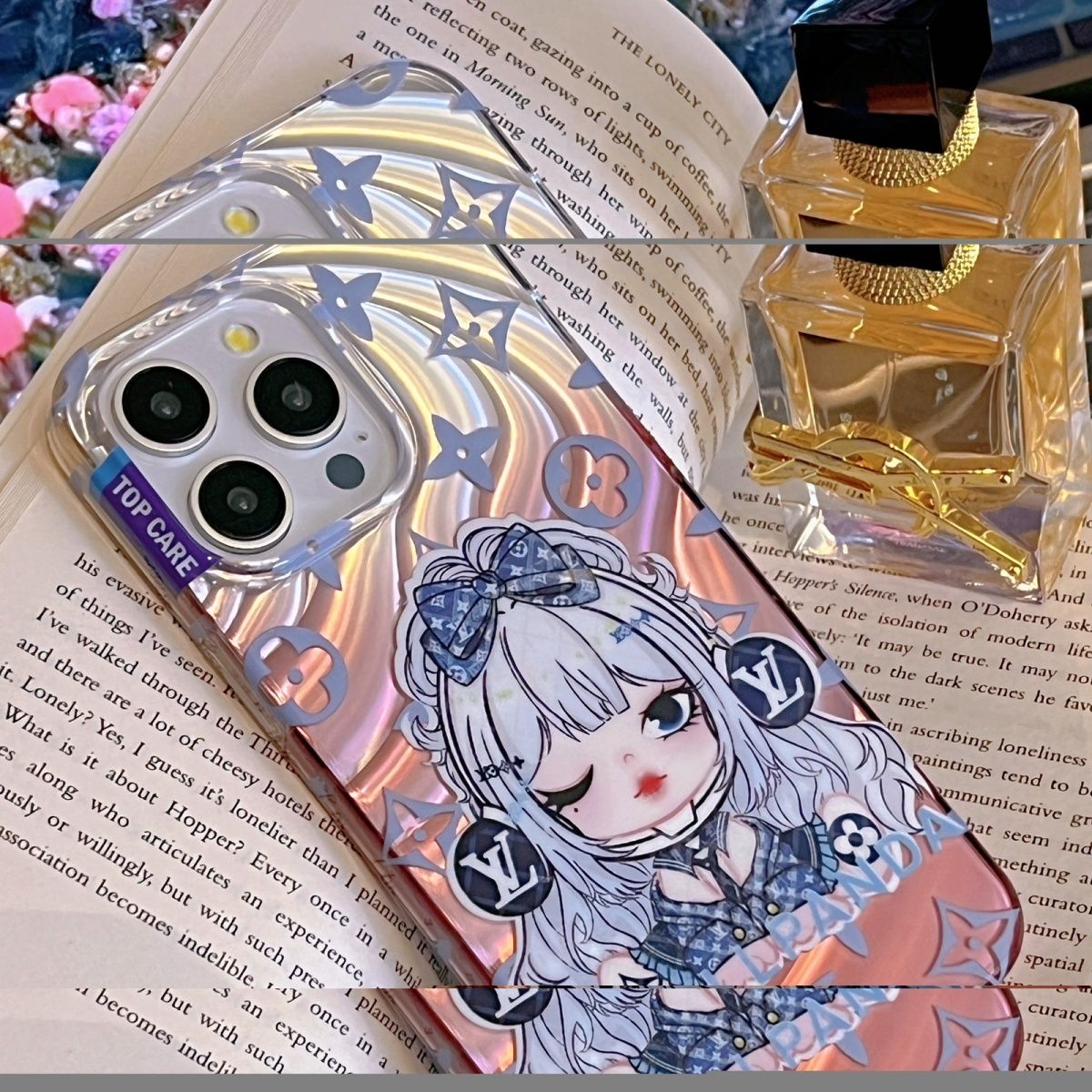 Cute Doll Embossed Case