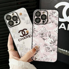 Fashion Floral Leather Case