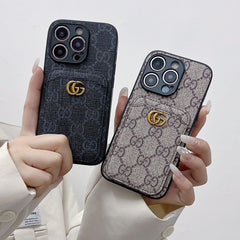 Retro Embossed Card Case
