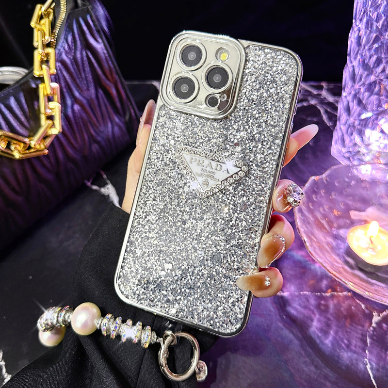 Luxurious Shining Triangle Logo Bracelet Case