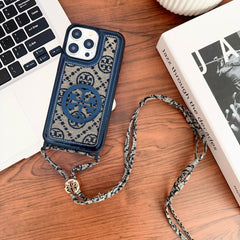 Vintage Embossed Crossbody Case