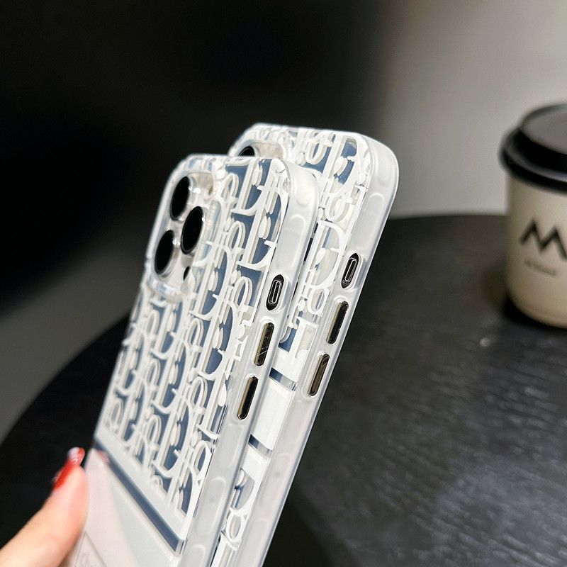 White Full Embossed Case