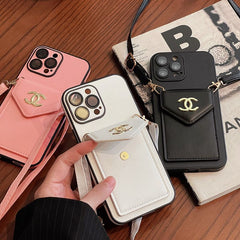 Fashion Crossbody Card Holder Case