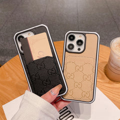 Leather Card Holder Case
