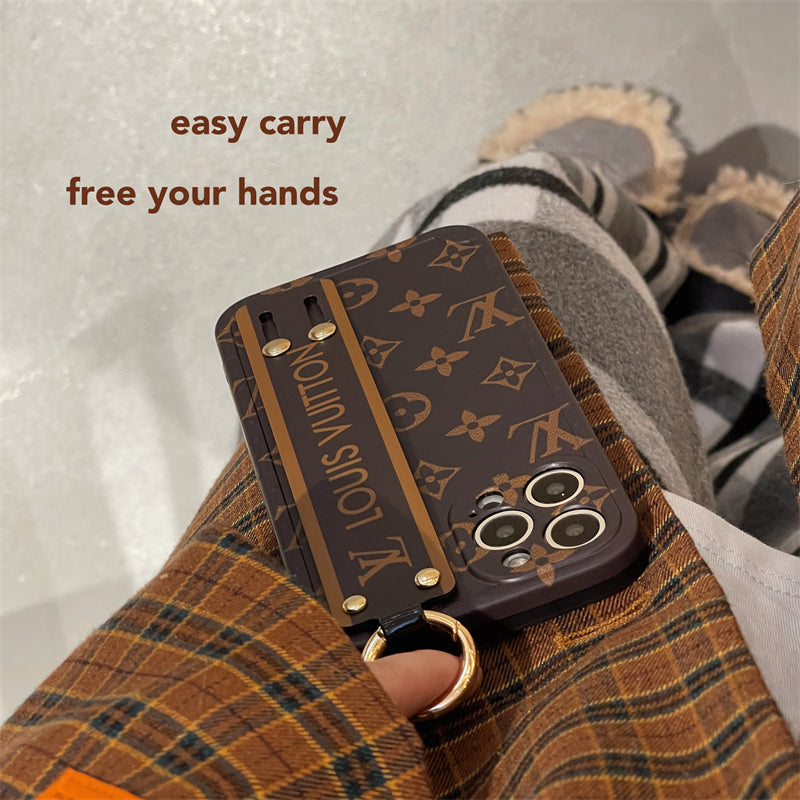 Fashion Embossed Wristband Case