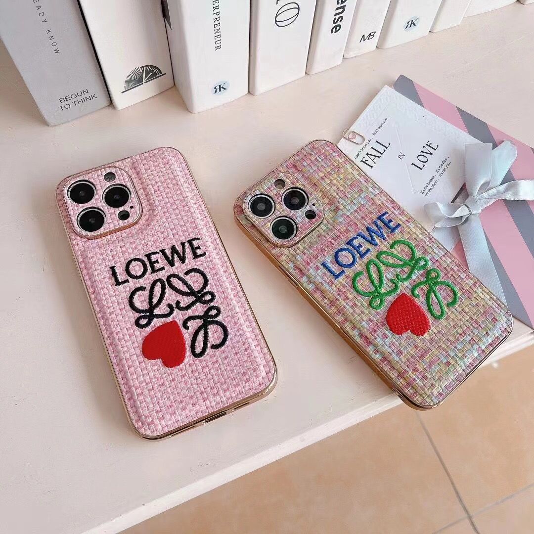Fashion Woven Pattern Embossed Case