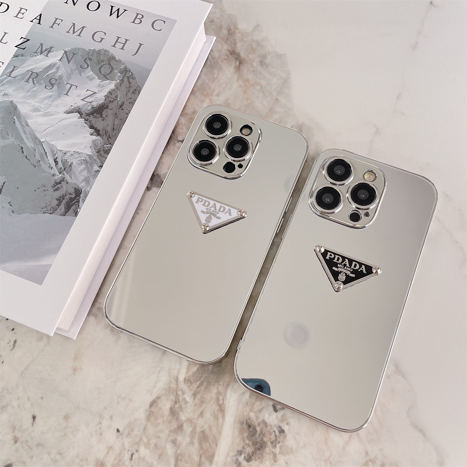 Mirror Triangle Logo Case