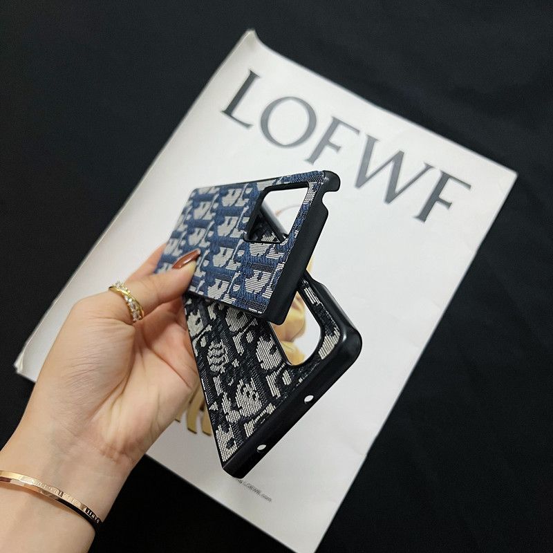 Canvas Embroidery Fold Case