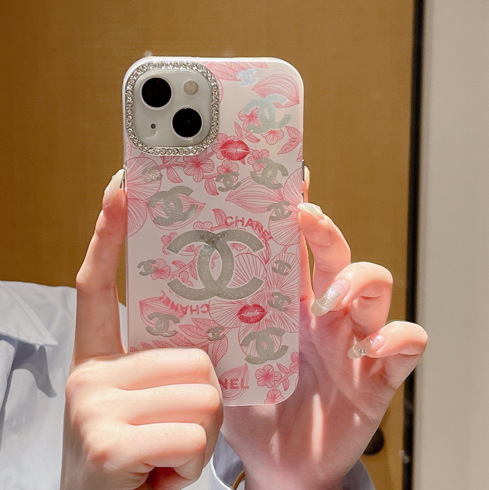 Diamond Cute Graffiti Case