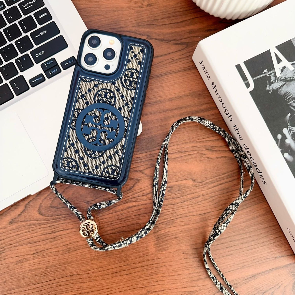 Vintage Embossed Crossbody Case