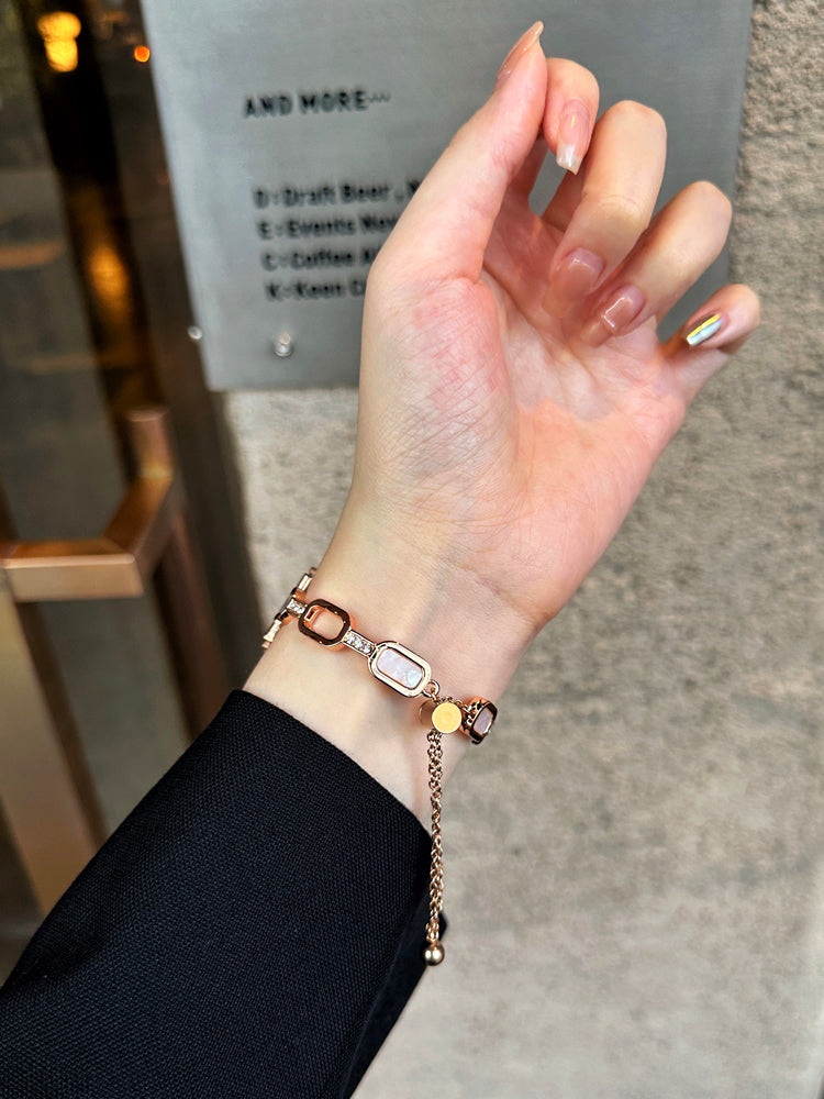 Fashionable Little Fragrance Style Stainless Steel Band For Apple Watch