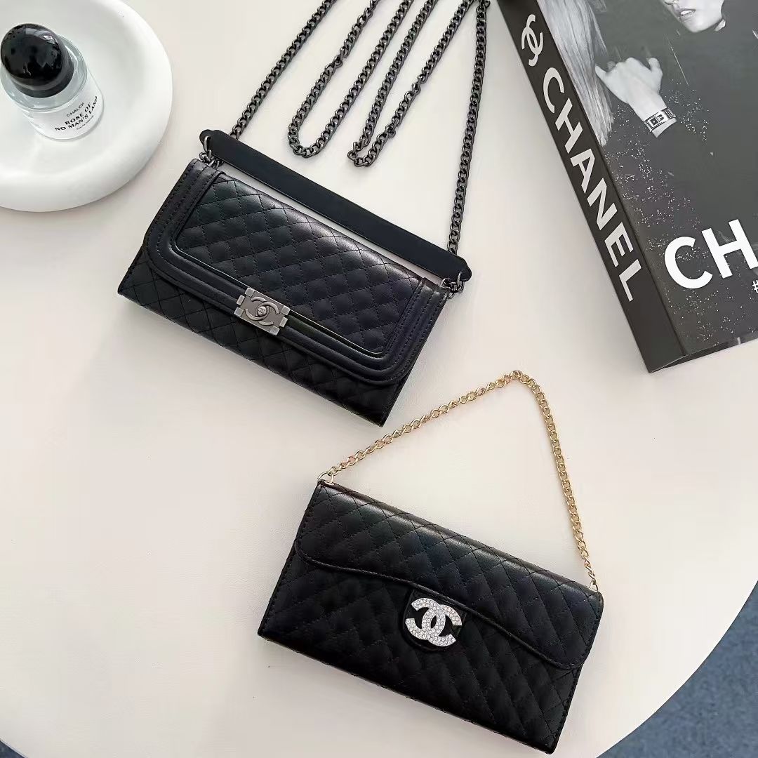 Fashionable Black Crossbody Bag Case