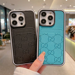 Leather Card Holder Case
