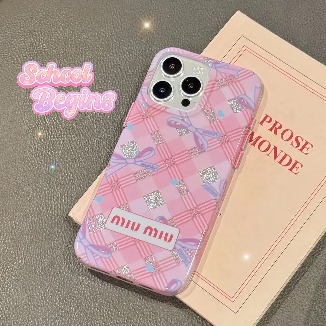Luxurious Cute Glitter Acrylic Case