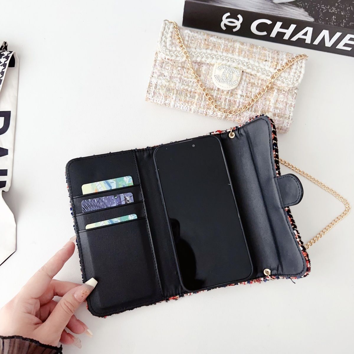 Fashion Elegant Bag Lanyard Case