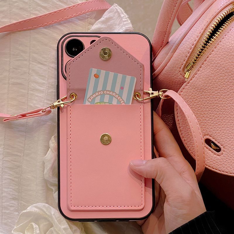 Fashion Crossbody Card Holder Case