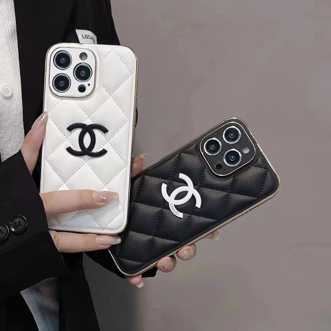 Electroplating All-inclusive Soft Leather Case