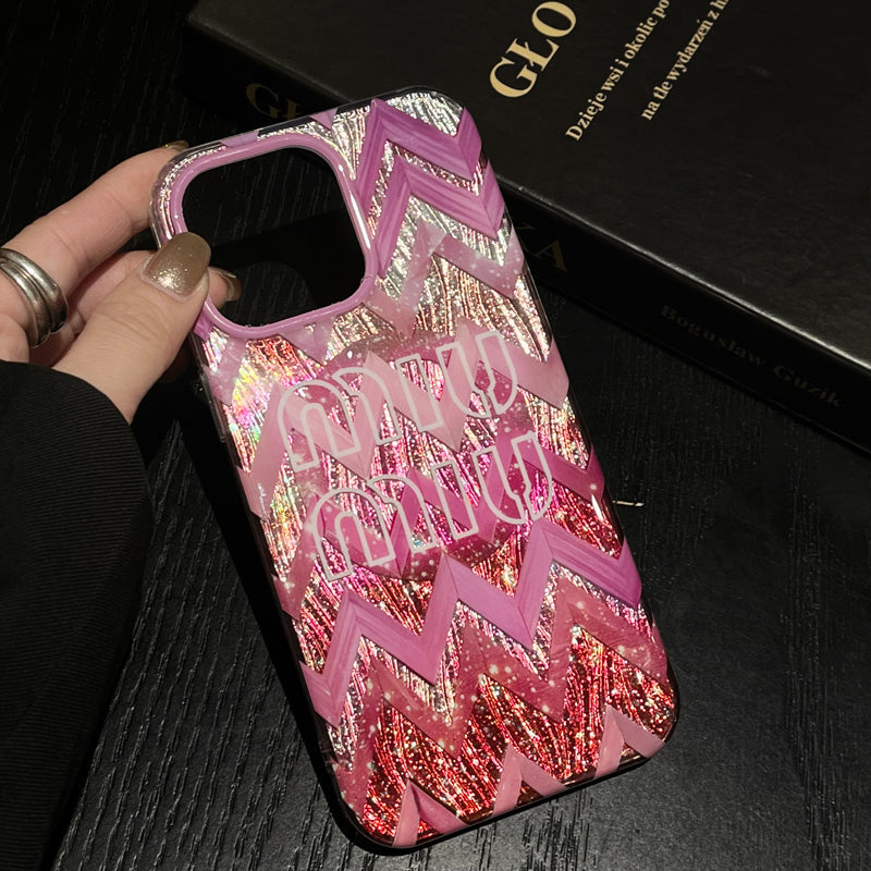 Luxury Glitter Bag Magnetic Holder Case