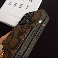 Classic Trendy Card Slot Embossed Case