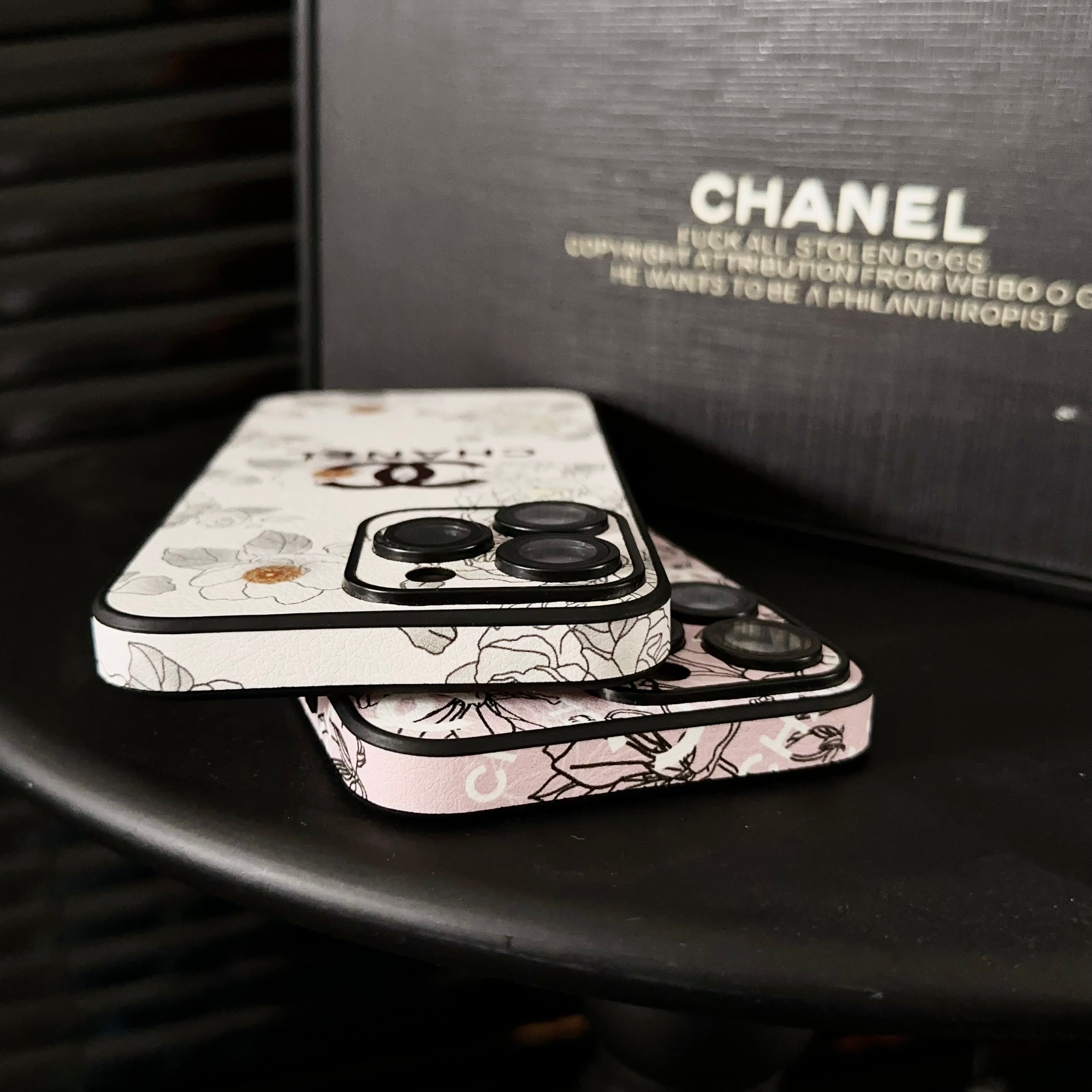 Fashion Floral Leather Case