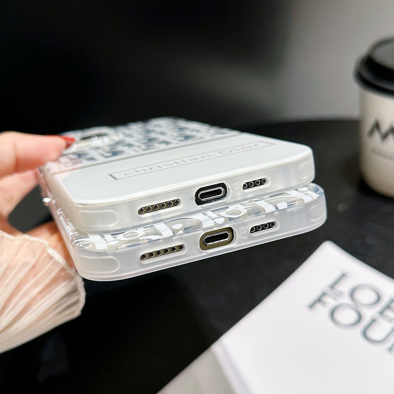White Full Embossed Case