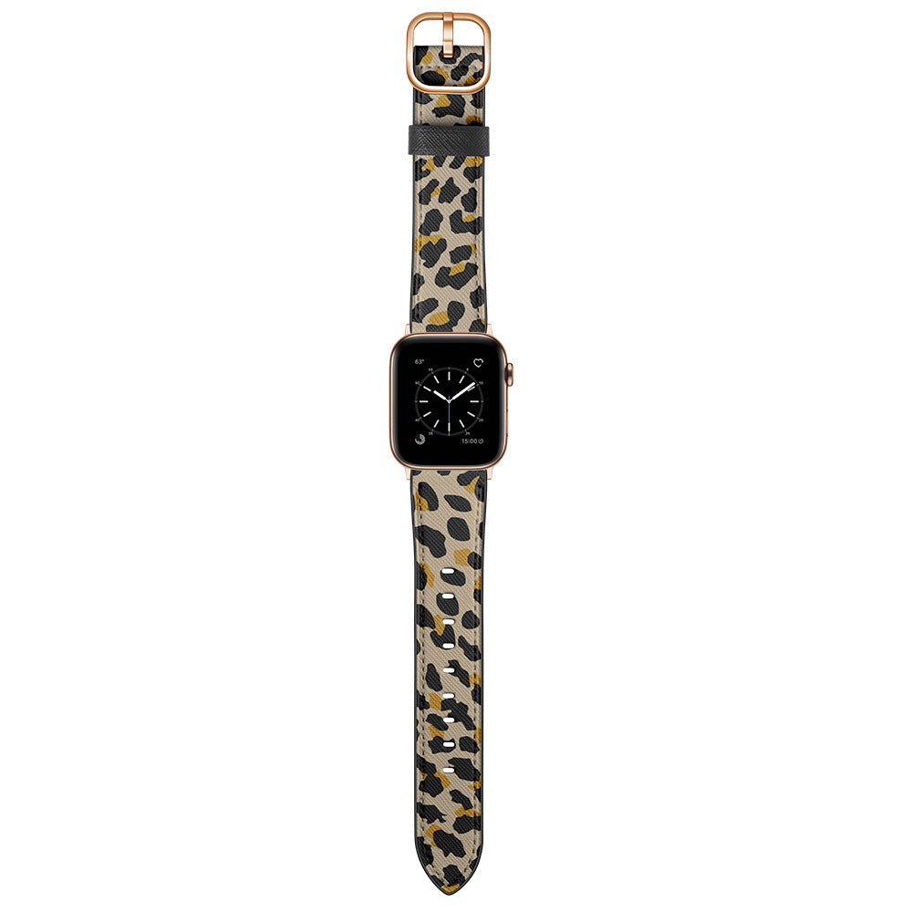 Leopard Leather Band