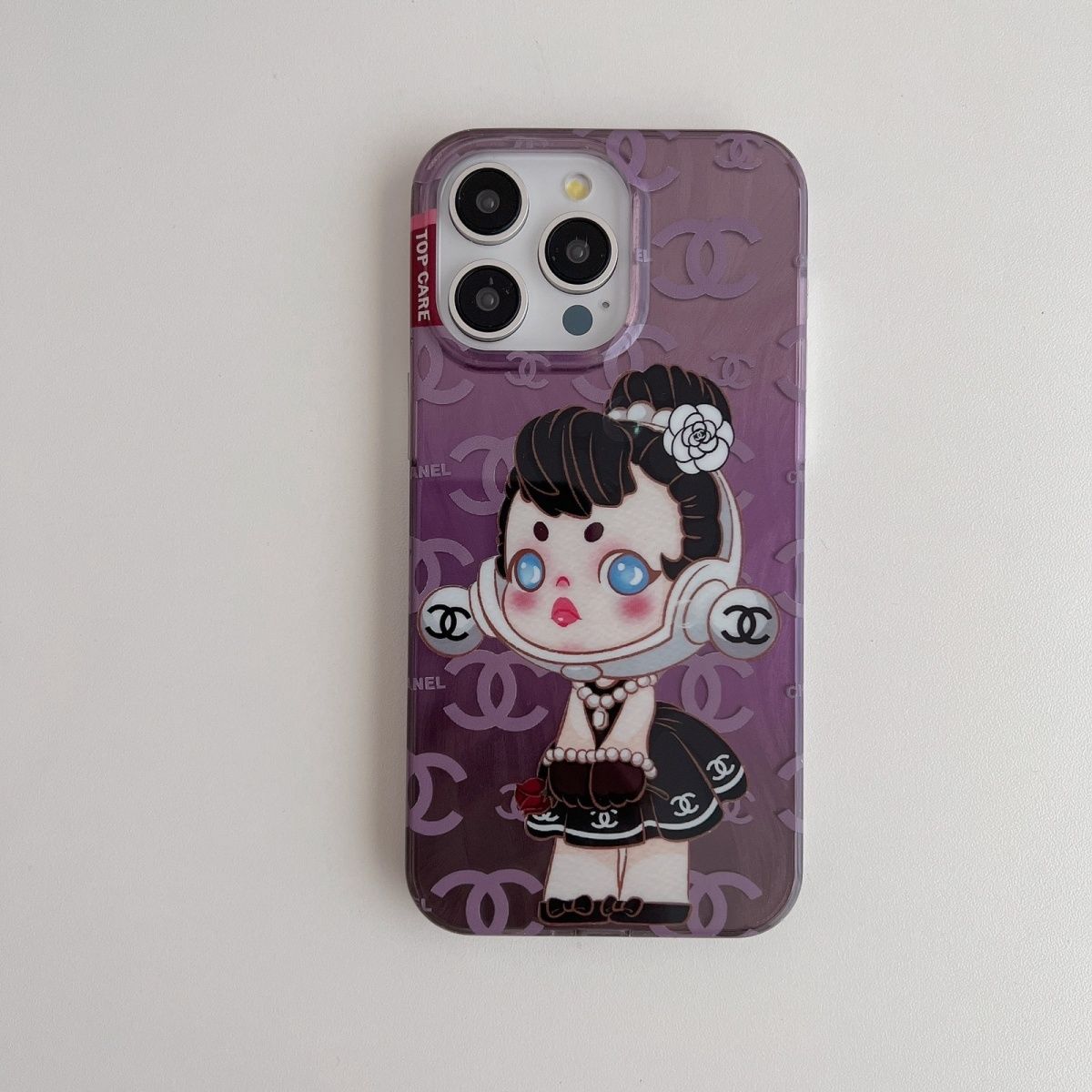 Cute Doll Embossed Case