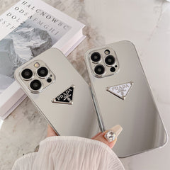 Mirror Triangle Logo Case