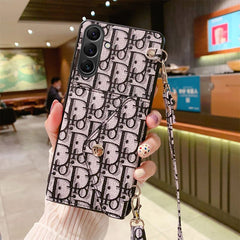 Fashion Embossed Crossbody Samsung Case