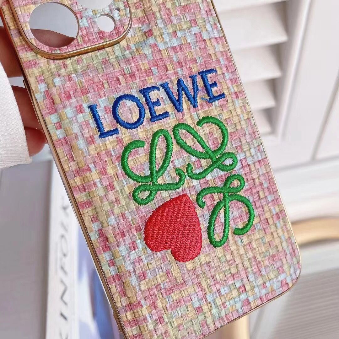 Fashion Woven Pattern Embossed Case