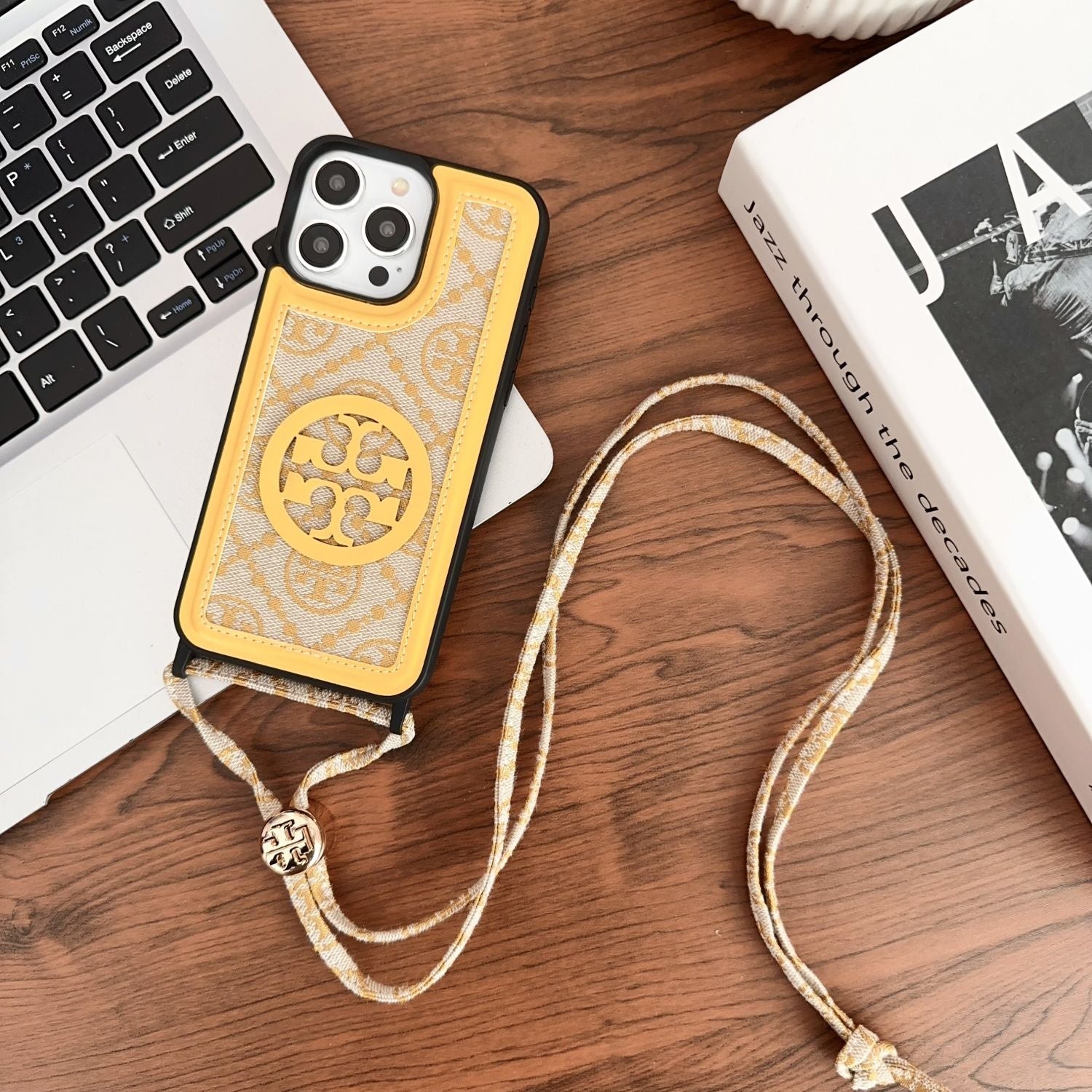 Vintage Embossed Crossbody Case