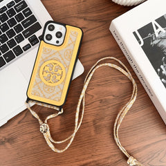 Vintage Embossed Crossbody Case
