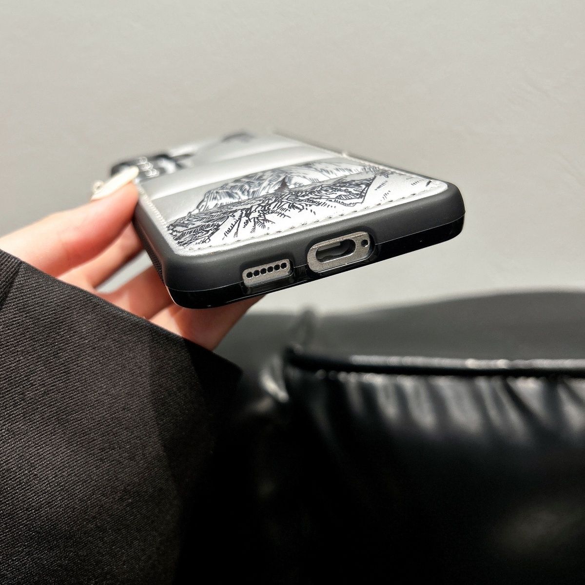 Soft Air Cushion Snow Mountain Samsung Case