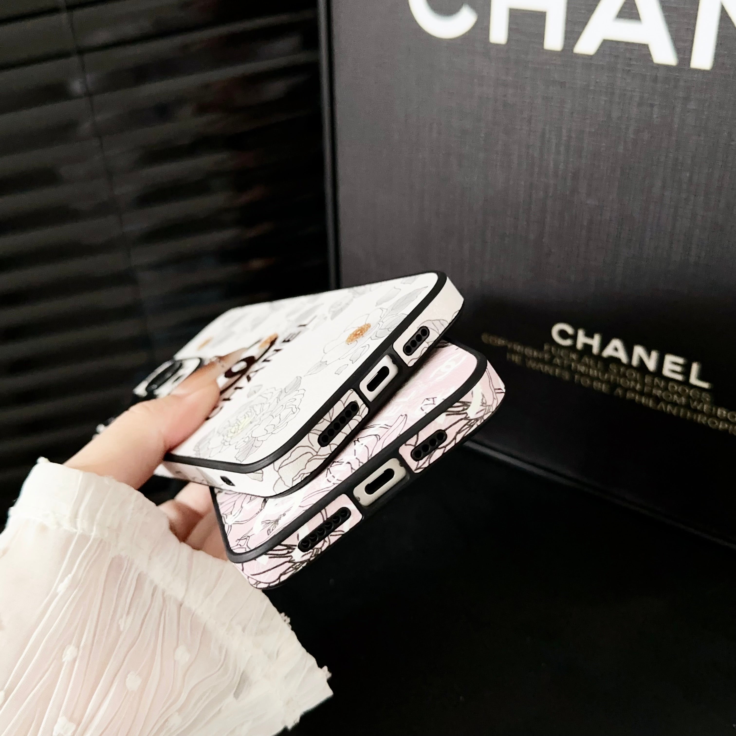 Fashion Floral Leather Case