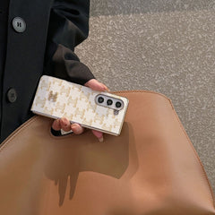 Electroplated Arc De Triomphe Embossed Fold Case