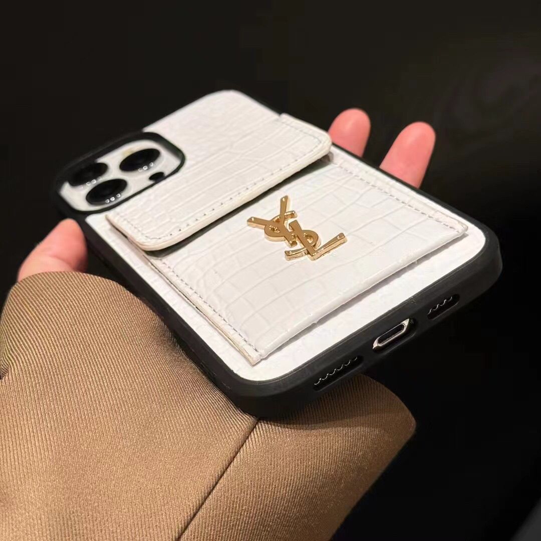 Crocodile Pattern Leather Card Case
