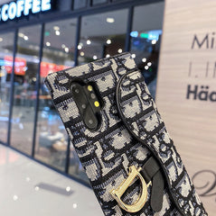 Fashion Embossed Card Holder Samsung Case