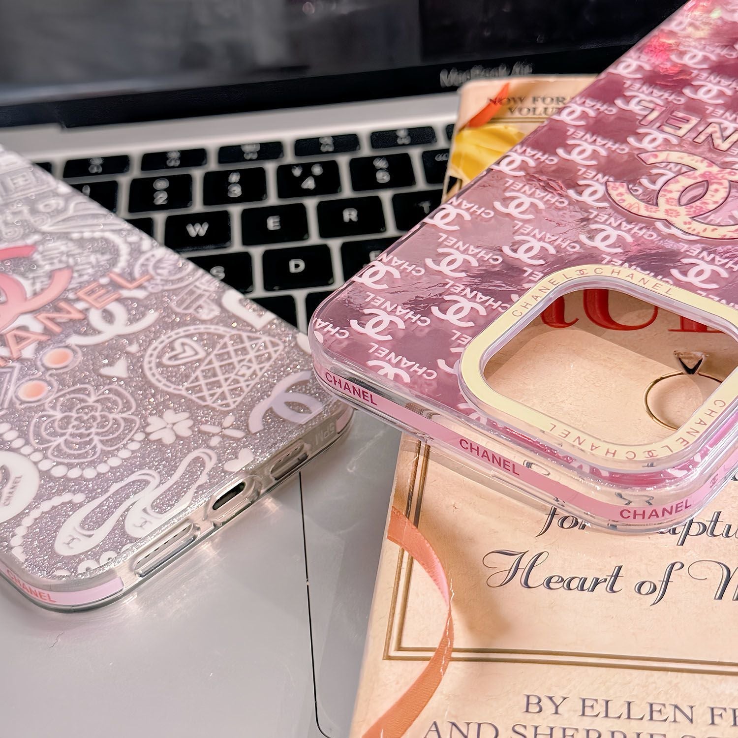Trendy Glitter Embossed Case