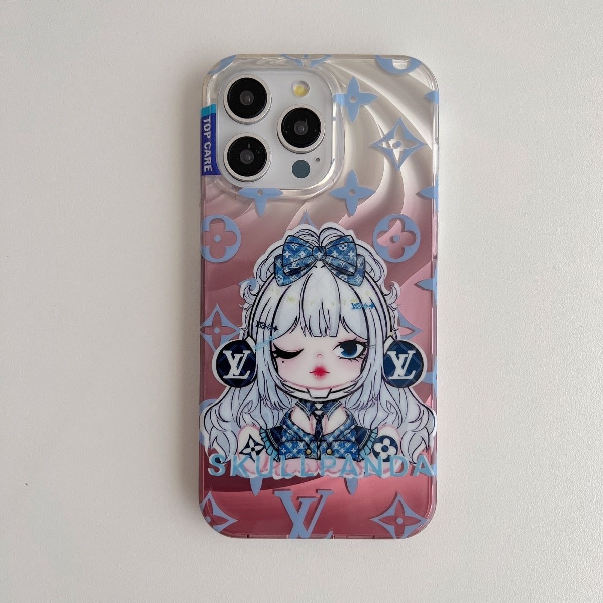 Cute Doll Embossed Case