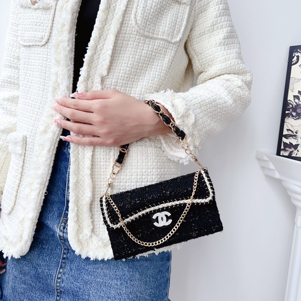 Fashion Elegant Bag Lanyard Case
