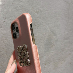 Leather Sequin Phone Case