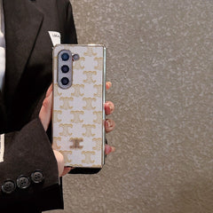 Electroplated Arc De Triomphe Embossed Fold Case