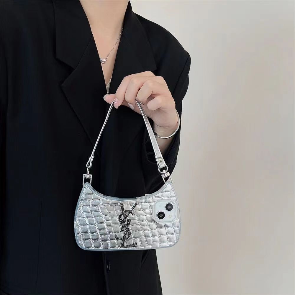 Crocodile Pattern Handbag Leather Case